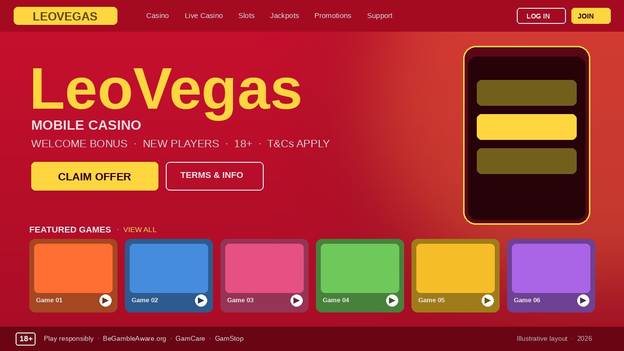 LeoVegas Casino logo