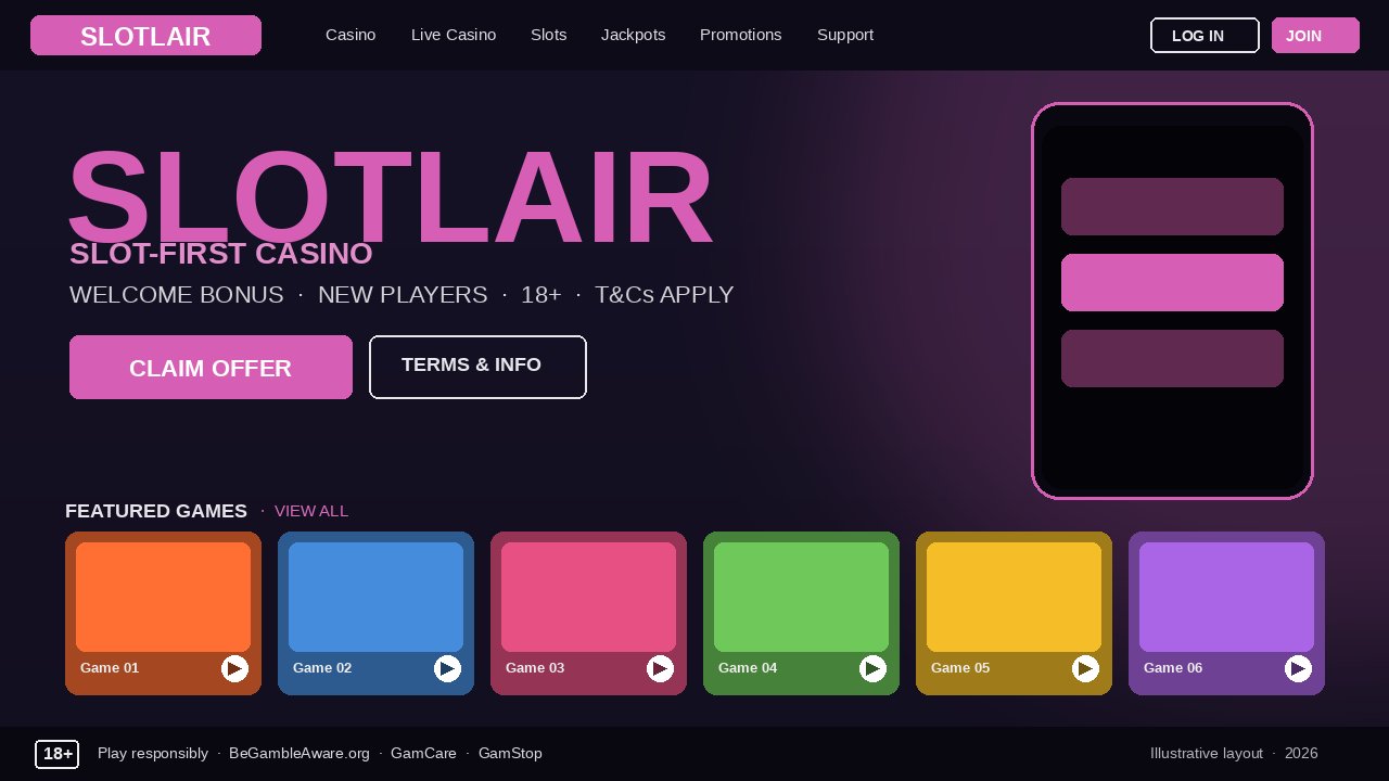 Slotlair Casino logo