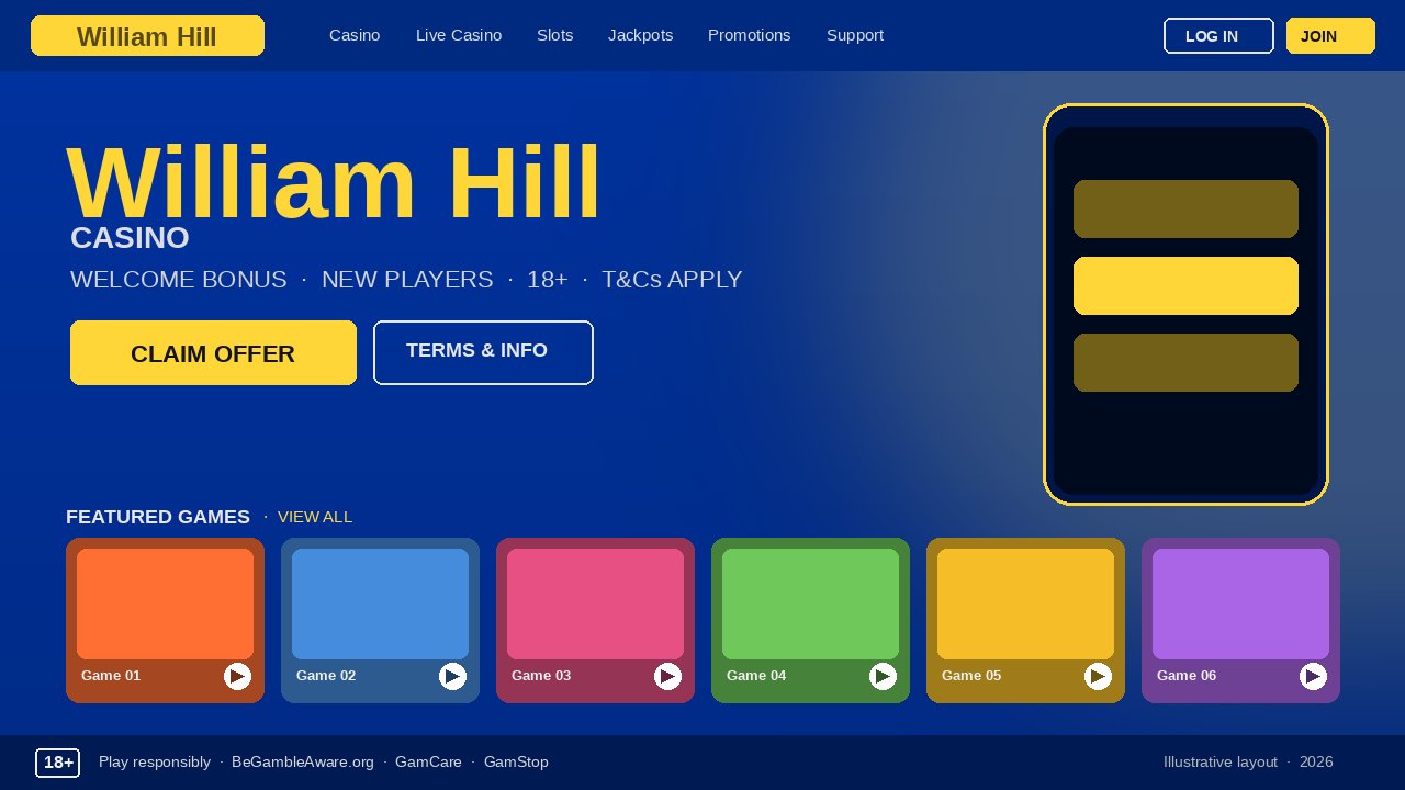 William Hill Casino logo